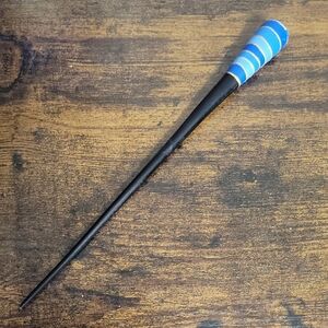Black and Blue Hair Stick